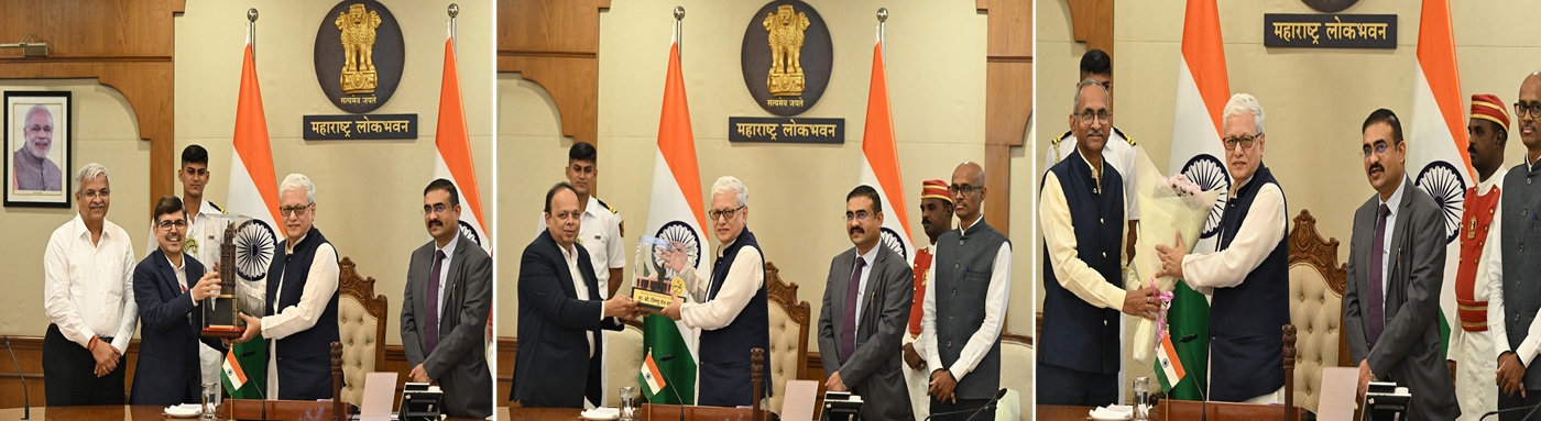 05.05.2026 : मुंबई, बाटू व सीओईपी तंत्रज्ञान विद्यापीठांच्या कुलगुरुंनी राज्यापालांसमोर केले विद्यापीठाचे विस्तृत सादरीकरण