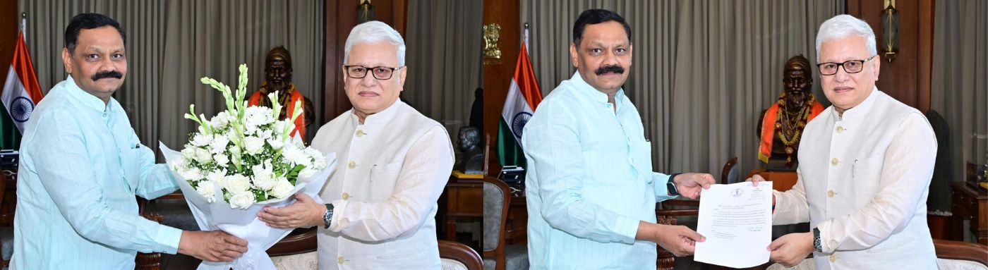 21.05.2026: Minister for Tribal Development Ashok Wooike meets Governor