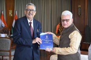 13.07.2026: Maharashtra Lokayukta Justice V. M. Kanade (retd)  presented the 53rd Annual Consolidated Report about the performance of Lokayukta and Upa-Lokayukta for the year 2025 to the State Governor Jishnu Dev Varma at Lok Bhavan, Mumbai.
