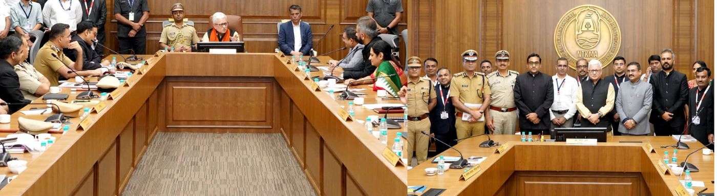 28.07.2026: नाशिक त्र्यंबकेश्वर येथे पुढील वर्षी होणाऱ्या सिंहस्थ कुंभमेळ्यासाठी प्राधिकरणासह जिल्हा प्रशासनाने केलेल्या नियोजनाचा राज्यापाल जिष्णू देव वर्मा यांनी प्राधिकरणाच्या मुख्यालयात आढावा घेतला.  यावेळी प्राधिकरणाचे अध्यक्ष तथा विभागीय आयुक्त डॉ. प्रवीण गेडाम, पोलिस आयुक्त डाॅ. संदीप कर्णिक, नाशिक परिक्षेत्राचे विशेष पोलिस महानिरीक्षक संजय ऐनापुरे, प्राधिकरणाचे आयुक्त शेखर सिंह, नाशिक महानगर क्षेत्र विकास प्राधिकरणाचे आयुक्त जलज शर्मा, महानगरपालिका आयुक्त मनीषा खत्री, जिल्हाधिकारी आयुष प्रसाद, यांचेसह विविध विभागांचे अधिकारी उपस्थित होते.