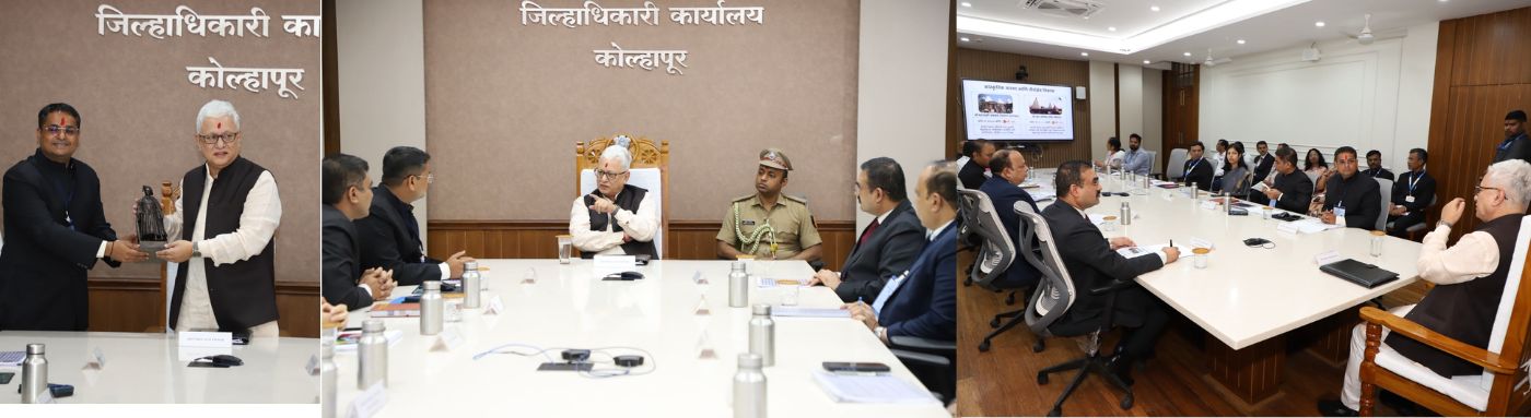 Governor Jishnu Dev Varma reviews Kolhapur’s development projects