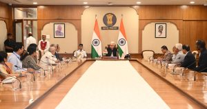 Governor presides over a meeting of the Vice Chancellors’ Futuristic Technology Forum