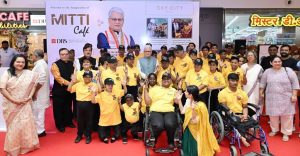 बोरिवली येथील ओबेरॉय स्कायसिटी मॉलमध्ये दिव्यांगांच्या 'मिट्टी कॅफे'चे उदघाटन