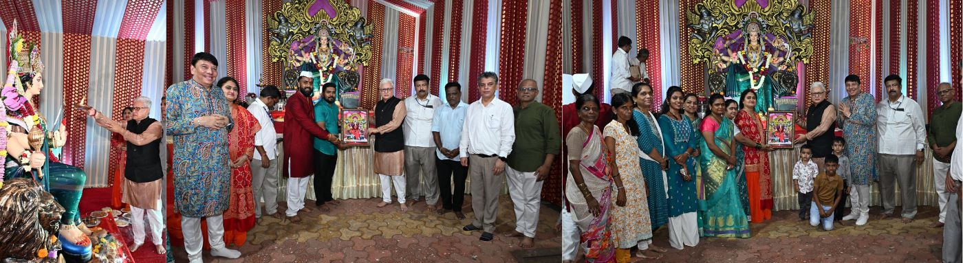 Governor visits Lok Bhavan Navratrotsav