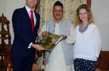Mr. Damian Irzyk, Consul General of the Republic of Poland in Mumbai called on Governor Bhagat Singh Koshyari at Raj Bhavan, Mumbai