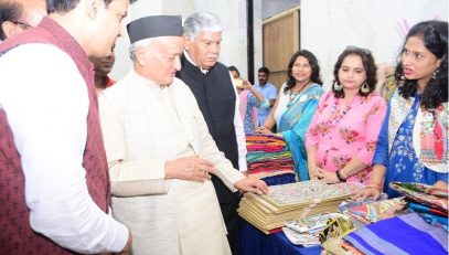 Governor Bhagat Singh Koshyari inaugurated of Khadi Fashion Show organized by the IAMKHADI Foundation and World Trade Centre in Mumbai
