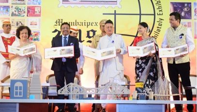 The Governor of Maharashtra Bhagat Singh Koshyari released a Special Cover on Mahatma Gandhi of the inauguration of a Philately Exhibition in Mumbai. Gandhian Dhirubhai Mehta, Honorary Secretary of Mani Bhavan Gandhi Sangrahalaya Dr. Usha Thakker, Chief Post Maharashtra General of Maharashtra H.C. Agarwal Chef sanjiv Kapoor and others were present