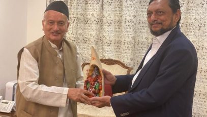 Chief Justice of India Sharad Bobde met Governor Bhagat Singh Koshyari at Raj Bhavan, Mumbai