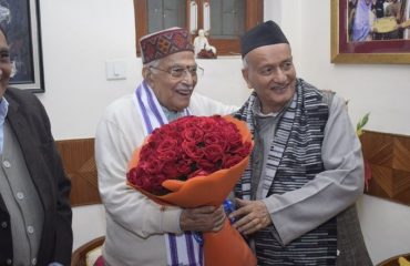 Governor met former Union Minister Dr Murli Manohar Joshi