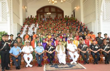 Governor hosted a Reception for the NCC Cadets