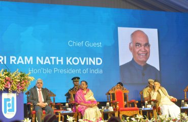 The President of India, Shri Ram Nath Kovind, graced and addressed the Golden Jubilee celebrations of the National Institute of Bank Management (NIBM) in Pune. Governor of Maharashtra Bhagat Singh Koshyari, Goernor of RBI Shaktikanta Das and others were present
