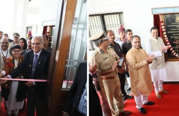 Governor Bhagat Singh Koshyari inaugurated the building of the Department of Post Graduate Studies in Law at the Dr Babasaheb Ambedkar Marathwada University at Aurangabad