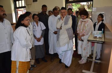 14.02.2020 पाचगणी येथील बेल-एअर रुग्णालयाला राज्यपाल भगतसिंह कोश्यारी यांनी भेट देऊन रुग्णांची आस्थेवाईकपणे चौकशी केली, तसेच रुग्णांना देण्यात येणाऱ्या सुविधांची माहिती घेतली.