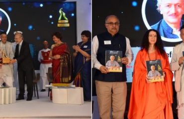 Governor conferred the Lifetime Achievement Award to Pranav Parikh.