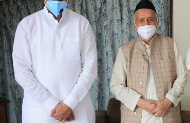 16.06.2020 नाना पटोलेनी घेतली राज्यपालांची  भेट