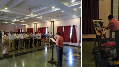 Raj Bhavan staff given National Integration Pledge on Indira Gandhi Anniversary