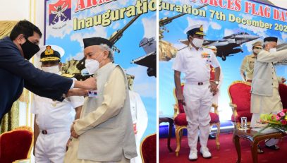 Governor inaugurates Armed Forces Flag Fund Collection Drive