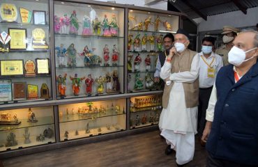 Governor visited the South Central Zone Cultural Centre in Nagpur