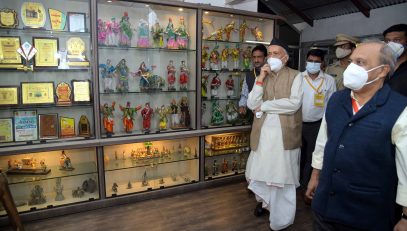 Governor visited the South Central Zone Cultural Centre in Nagpur