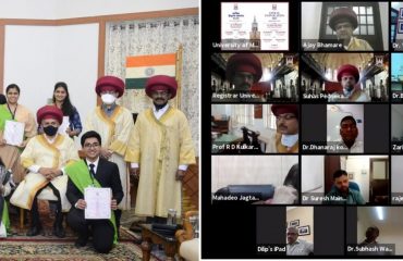 Governor presides over Convocation of University of Mumbai