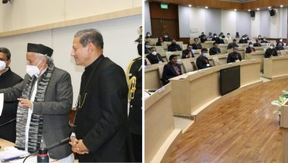 12.02.2021: Governor addresses IAS officers at Lal Bahadur Shastri Administration Academy at Mussoorie