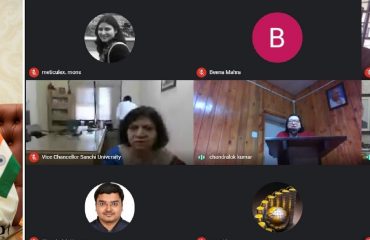 08.03.2021 : आंतरराष्ट्रीय महिला दिनानिमित्त कुमाऊ विद्यापीठाचे चर्चासत्र