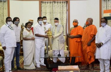 Governor pays tribute to Bhagwan Buddha on Buddha Pournima