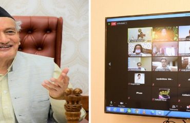 31.05.2021 : मुंबईतील सागरी प्रदूषण विषयावरील माहितीपटाचे राज्यपालांच्या दूरस्थ उपस्थितीत प्रकाशन