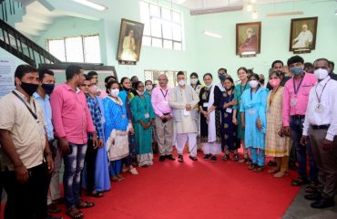 30.06.2021 : राज्यपाल भगत सिंह कोश्यारी यांची मुंबई विद्यापीठाला भेट