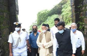 16.08.2021 : Governor trekked fort Sinhgarh