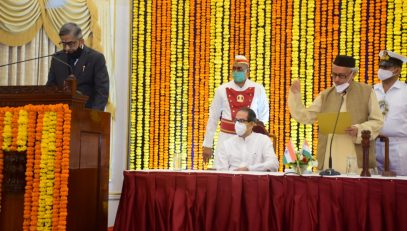 Justice Vidyasagar Kanade sworn in as Maharashtra Lokayukata