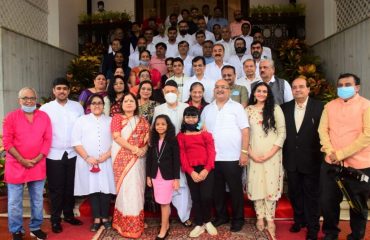 Governor hails the contribution of Kutchi Bhanushali community during COVID-19 pandemic; Felicitates 37 Corona Warriors