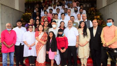 Governor hails the contribution of Kutchi Bhanushali community during COVID-19 pandemic; Felicitates 37 Corona Warriors