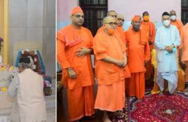 Governor pays visit to Mumbai’s Ramakrishna Math; praises work