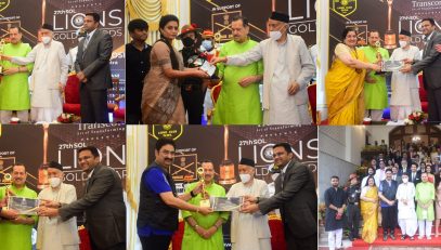 Governor honours families of martyr jawans at 27th SOL Lions Gold Award function