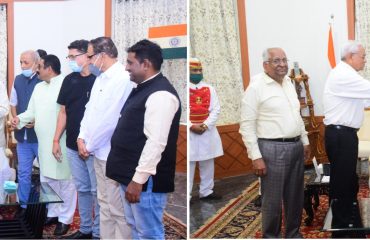 Governor inaugurates All India Flag Day for the Blind