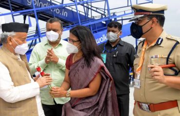 11.06.2021 : Governor arrived in Nagpur Airport