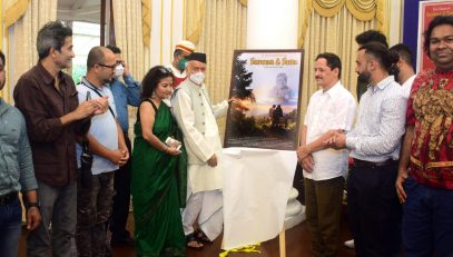 04.10.2021 : Governor releases the Poster of the film 'Samosa and Sons'