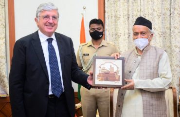 Italian Ambassador calls on Governor Koshyari