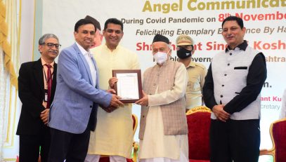 Governor presents ‘Angel Communicators’ awards of Public Relations Council of India