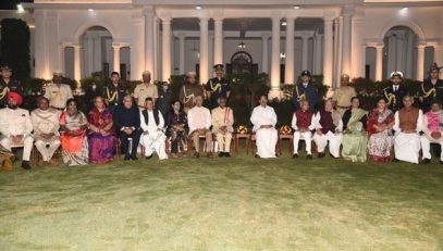 10.11.2021: Governors met Vice President of Indiain New Delhi