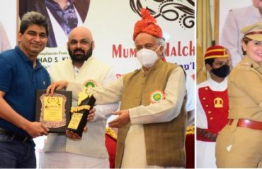 21.11.2021:Governor presents Mumbai Halchal Achievers’ Awards to 50 Corona Warriors