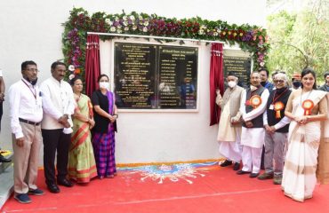 24.11.2021 : Governor inaugurated new Administrative Building of Shri Shivaji Agriculture College