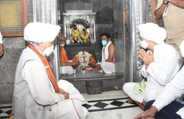 29.11.2021 : Governor visit to Shri Sant Dnyaneshwar Maharaj Samadhi Sthal