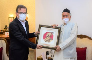 29.11.2021 : Spanish Ambassador to India calls on Governor Koshyari
