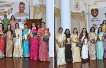 05.12.2021:   Governor presents 'Excellence Awards'to Women Doctors from State