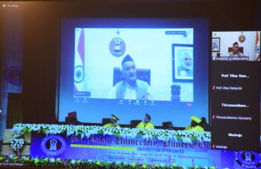 16.01.2022 : Governor presides over First Convocation of Sri Balaji Deemed University
