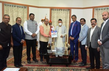 17.02.2022 : Delegation of Maharashtra Chamber of Commerce, Industry & Agriculture met Governor