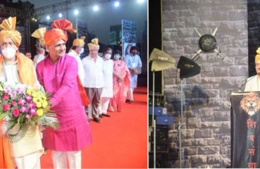 19.02.2022 : Governor attends Shiv Jayanti organised by Shiv Sangram