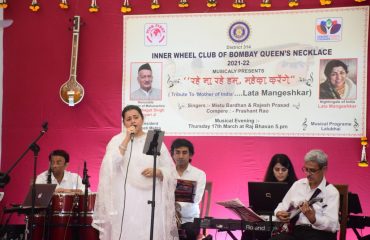 17.03.2022: Governor attended a cultural programme organised by the Inner Wheel Club of Bombay Queen's Necklace